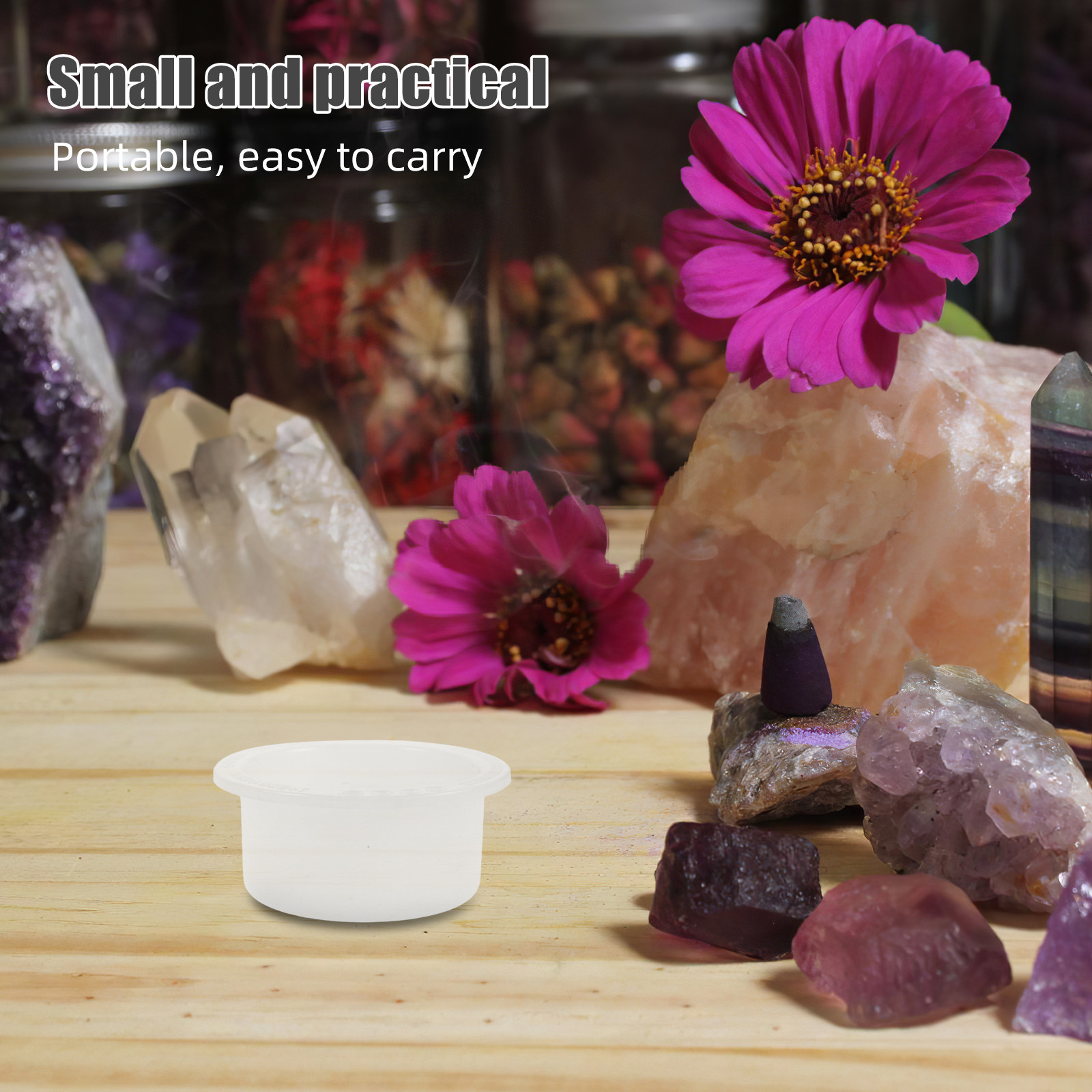 Wax Warmer - 2 sztuki – wielorazowe, silikonowe podstawki