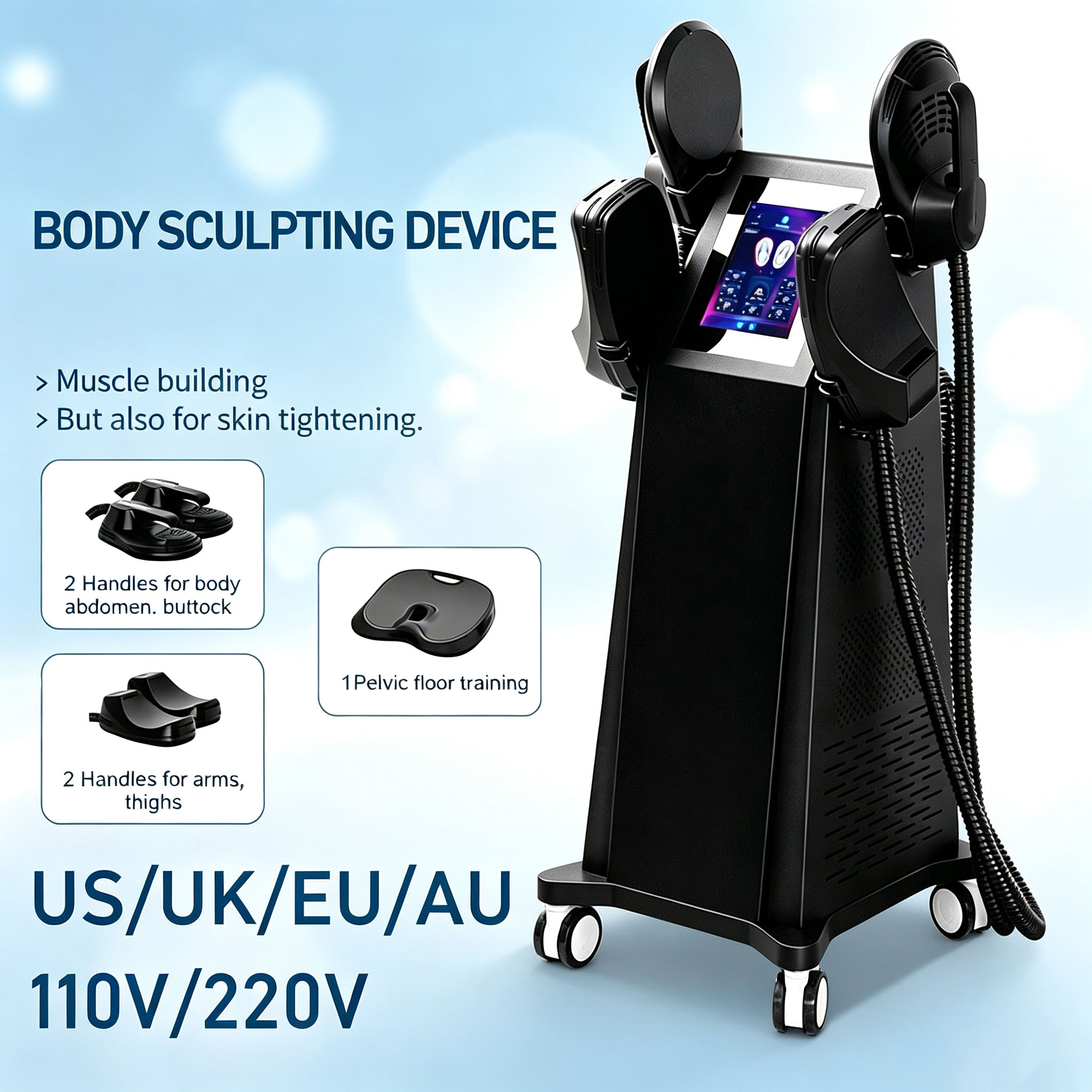 Body Brush - Urządzenie do modelowania sylwetki RF z