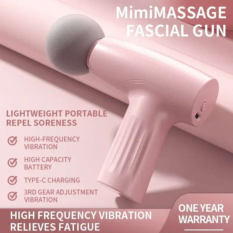 Muscle Mini różowy pistolet do – Massage Gun recenzja i cena