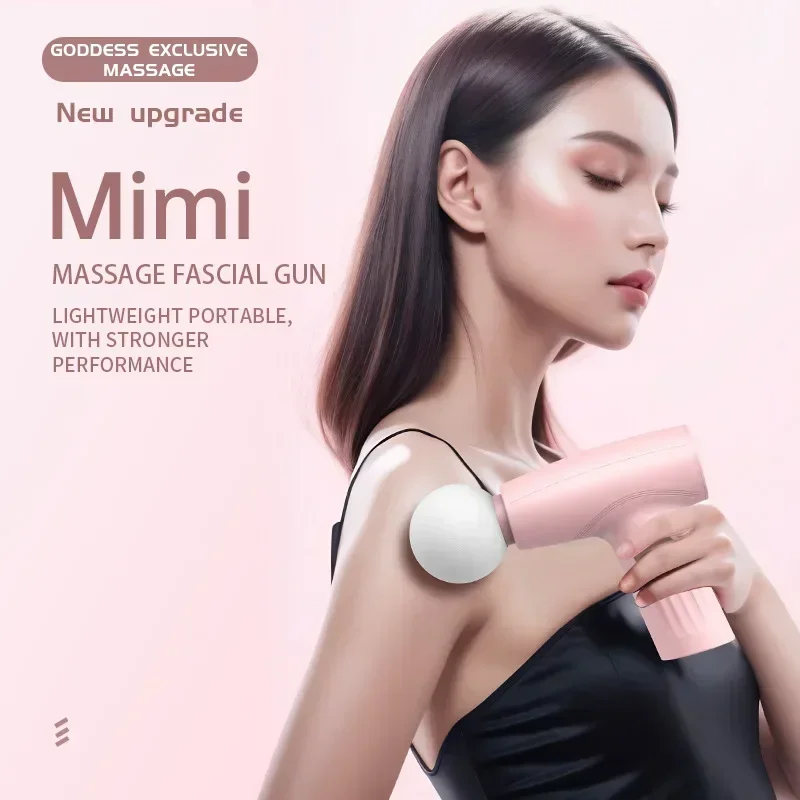 Muscle Mini różowy pistolet do – Massage Gun recenzja i cena