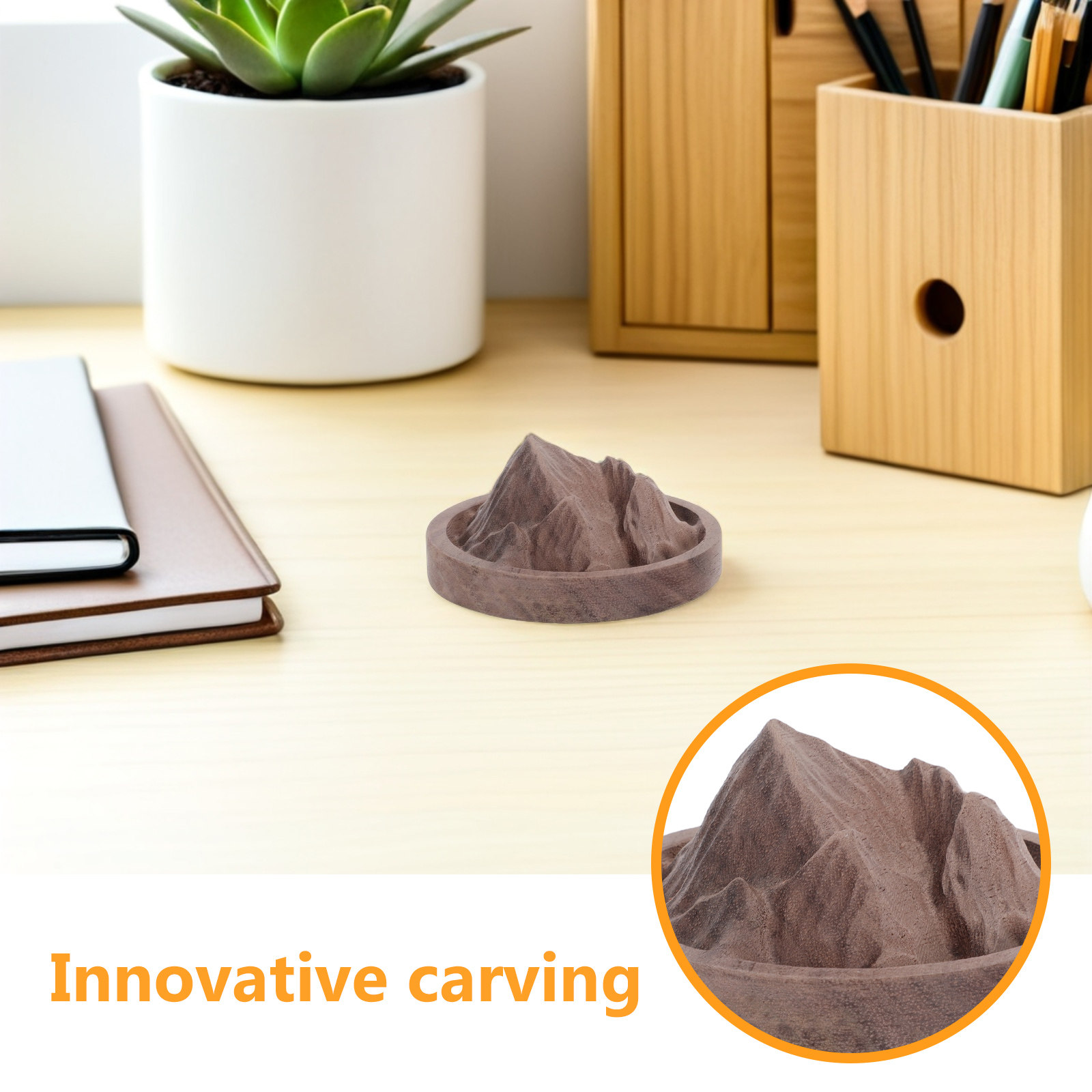 Drewniana rzeźba-dyfuzor do sa – Aromatherapy Diffuser recenzja i cena