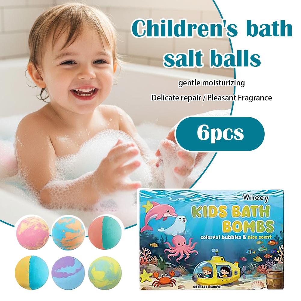 Zestaw 6 sztuk kolorowych, mus – Bath Salts recenzja i cena