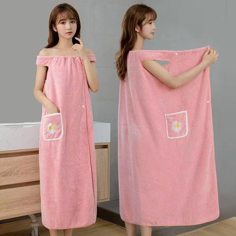 Wyjątkowo długi, różowy ręczni – Spa Towel recenzja i cena
