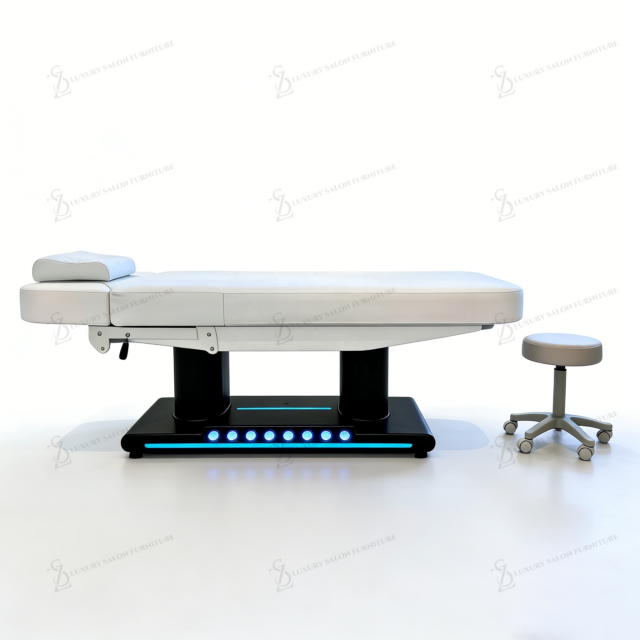 Luxcuy Różowe Łóżko Kosmetyczn – Spa Massager recenzja i cena
