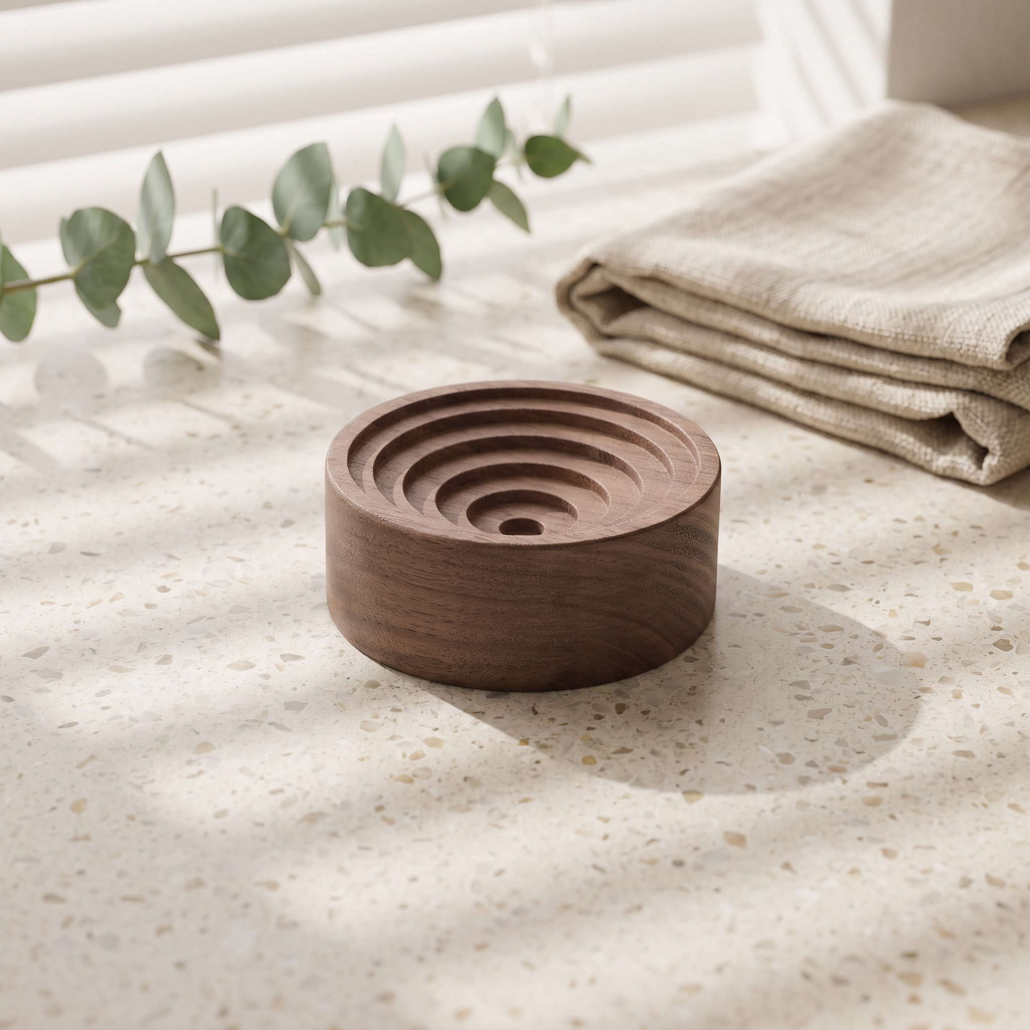 Okrągły, drewniany dyfuzor ole – Aromatherapy Diffuser recenzja i cena