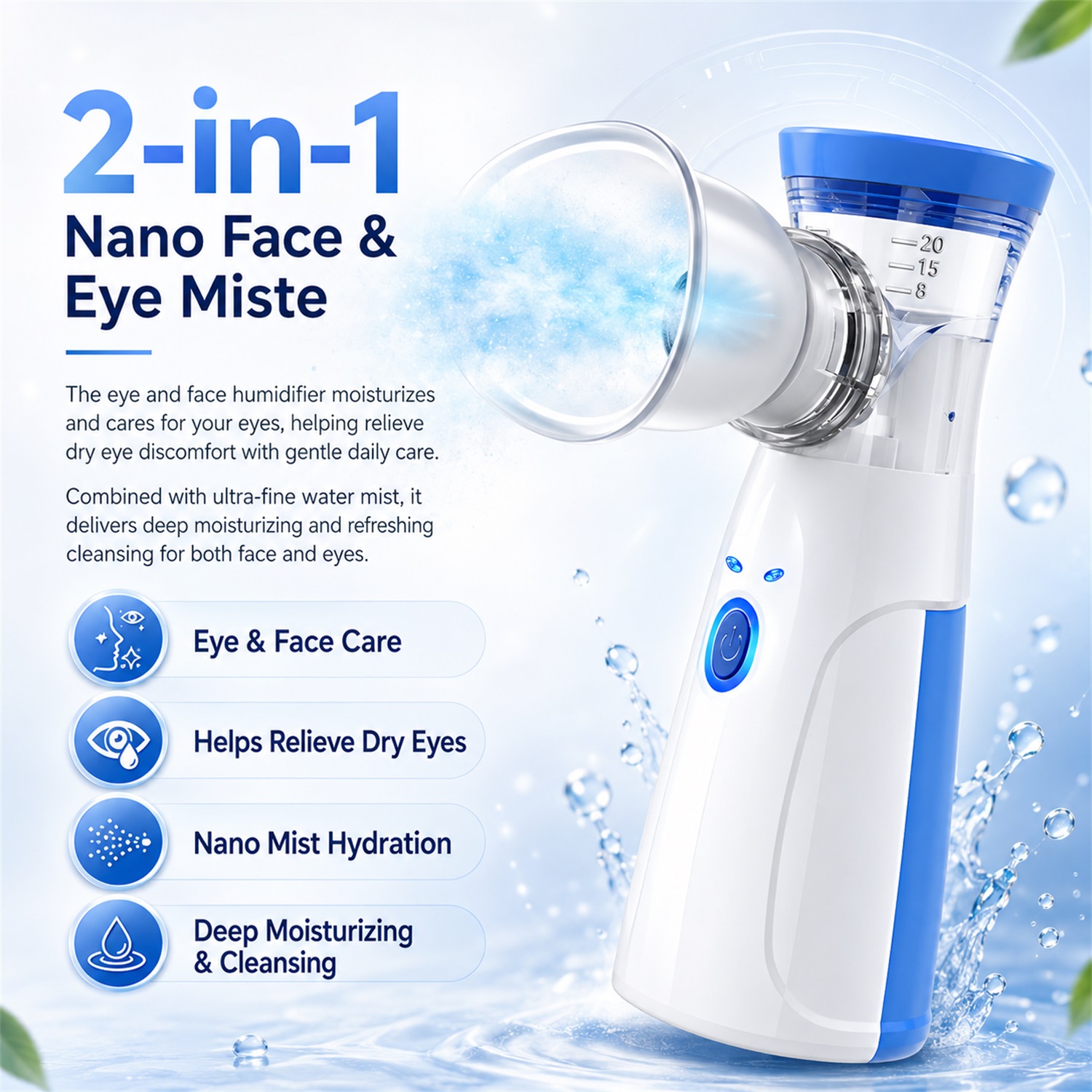 Przenośny nawilżacz do twarzy  – Face Steamer recenzja i cena