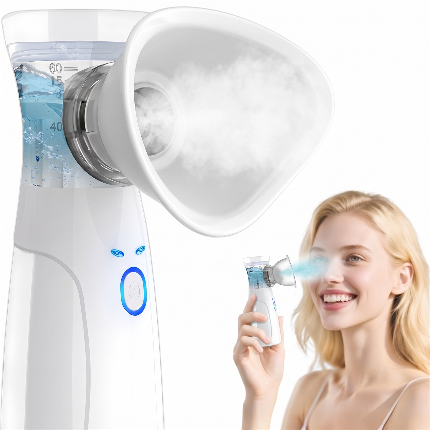 Przenośny nawilżacz do twarzy  – Face Steamer recenzja i cena